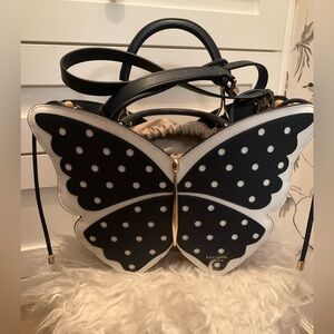 Kate Spade Wicker Butterfly Handbag